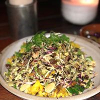Black wild rice / turmeric cauliflower / red cabbage l at Poinciana in Mullumbimby
