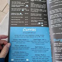 Menu 4 (spring 2021) at The Saltwater Inn in Porthcawl