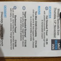  at The Saltwater Inn in Porthcawl