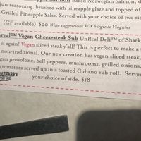 Unreal vegan cheesesteak   at Food For Thought in Williamsburg