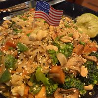 “Thai one on” w/ tofu   at Food For Thought in Williamsburg