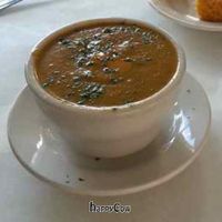 Roasted Vegetable Bisque at Food For Thought in Williamsburg