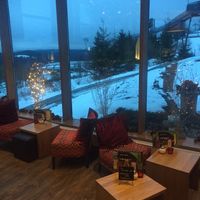 Nice big windows to take in the scenic views  at Panorama in Winterberg