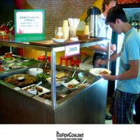 The buffet. at Viva la Vida - Huertas in Madrid