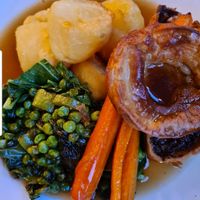 Beetroot Wellington roast at The Spread Eagle in East London