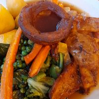 Celeriac roast at The Spread Eagle in East London
