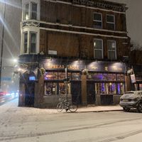   at The Spread Eagle in East London