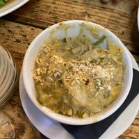 Leek gratin  at The Spread Eagle in East London