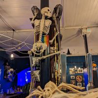 Halloween decorations :D at The Spread Eagle in East London