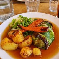 Walnut & cashew nut roast (Sunday menu) at The Spread Eagle in East London