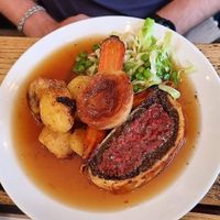 Beet wellington (Sunday menu) at The Spread Eagle in East London