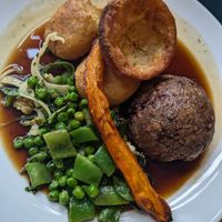 Walnut + cashew roast (sunday roast) at The Spread Eagle in East London