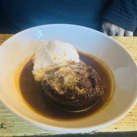 Sticky toffee pudding ❤️  at The Spread Eagle in East London