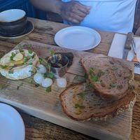 Cheese board at The Spread Eagle in East London