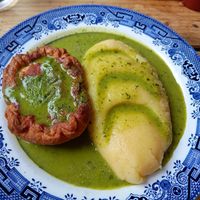 Pie and mash at The Spread Eagle in East London