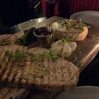 Baked shamembert at The Spread Eagle in East London