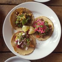 Tacos three ways at The Spread Eagle in East London