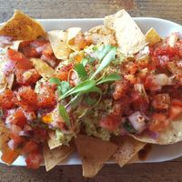 Tortilla chips at The Spread Eagle in East London