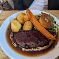 Wellington roast at The Spread Eagle in East London