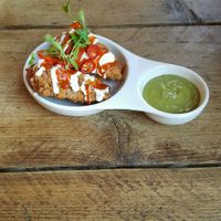 chicken wing at The Spread Eagle in East London