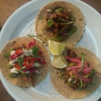 Taco's at The Spread Eagle in East London