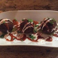 Chorizo croquettes at The Spread Eagle in East London