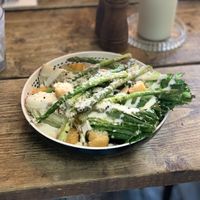 Caesar salad at The Spread Eagle in East London