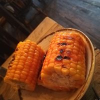 Corn on the cob at The Spread Eagle in East London