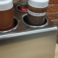 The Vegan peanut sauce  at Pho Street in Philadelphia