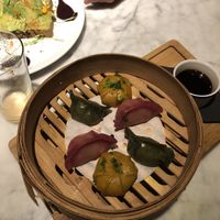 Dumplings at Flax & Kale - Sant Pere Mes in Barcelona