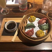 Jackfruit Dumplings at Flax & Kale - Sant Pere Mes in Barcelona