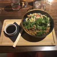 My Vegan Japanese Girlfriend Bowl at Flax & Kale - Sant Pere Mes in Barcelona