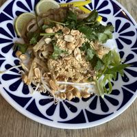 Pad thai at Flax & Kale - Sant Pere Mes in Barcelona