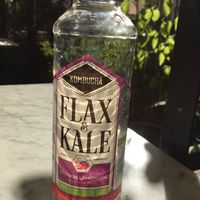One of the best kombucha’s I’ve ever had  at Flax & Kale - Sant Pere Mes in Barcelona
