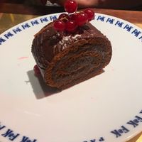 Christmas limited edition dessert   at Flax & Kale - Sant Pere Mes in Barcelona