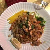 “Chicken” pad thai   at Flax & Kale - Sant Pere Mes in Barcelona