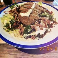 Vegan Caesar Salad   at Flax & Kale - Sant Pere Mes in Barcelona