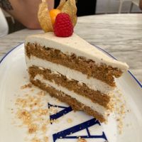 Carrot Cake at Flax & Kale - Sant Pere Mes in Barcelona