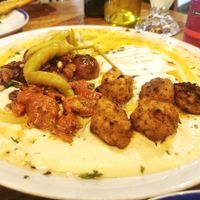 Hummus at Flax & Kale - Sant Pere Mes in Barcelona