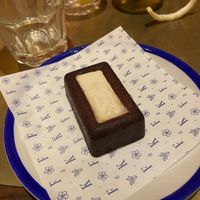 Desert 🍫  at Flax & Kale - Sant Pere Mes in Barcelona
