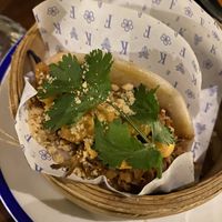 Jackfruit bao  at Flax & Kale - Sant Pere Mes in Barcelona