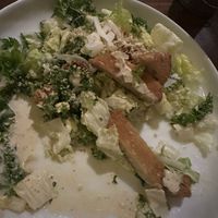 This was a really solid dish, very delicious - Kale Caesar Salad  at Flax & Kale - Sant Pere Mes in Barcelona