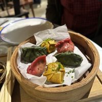 Dumplings  at Flax & Kale - Sant Pere Mes in Barcelona