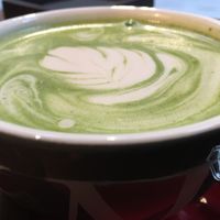 Matcha Latte at Flax & Kale - Sant Pere Mes in Barcelona