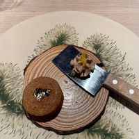 dessert  at El Invernadero de Rodrigo de la Calle in Madrid