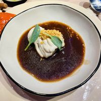 Boletus with dark garlic broth. Amazing!  at El Invernadero de Rodrigo de la Calle in Madrid