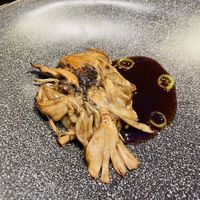 Fried mushroom  at El Invernadero de Rodrigo de la Calle in Madrid