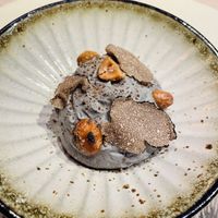 Truffle hazelnut cake  at El Invernadero de Rodrigo de la Calle in Madrid