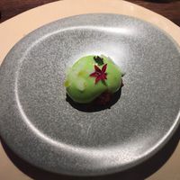 Vegan tasting menu at El Invernadero de Rodrigo de la Calle in Madrid