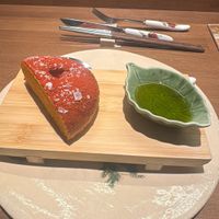 Bread made of tomatoes. In at least five different ways from memory    at El Invernadero de Rodrigo de la Calle in Madrid